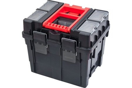 Ящик для инструментов на колесах 2х-модульный 45х35х65см PATROL Wheelbox HD Compact Logic 146166 Ящик для инструментов на колесах 2х-модульный 45х35х65см PATROL Wheelbox HD Compact Logic 146166
