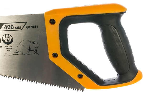 Ножовка с закаленным зубом Энкор Бобер 9851