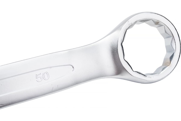 Комбинированный ключ HOEGERT TECHNIK 50 мм, сталь CrV, DIN 3113 HT1W450