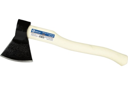 Плотницкий кованый топор КОБАЛЬТ МАСТЕР 1400 г, деревянное топорище 906-692