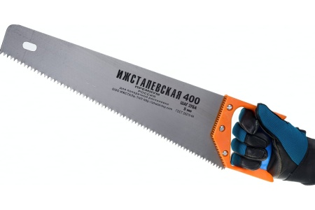 Ножовка по дереву РОССИЯ шаг 5мм, 400мм, 1520-40-05_z01