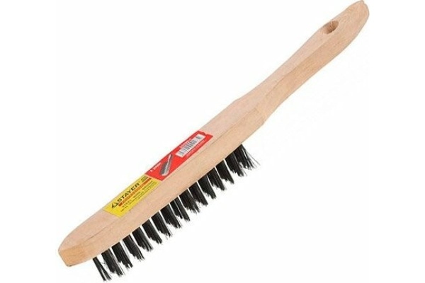 Проволочная стальная щетка, 3 ряда STAYER MASTER 35020-3