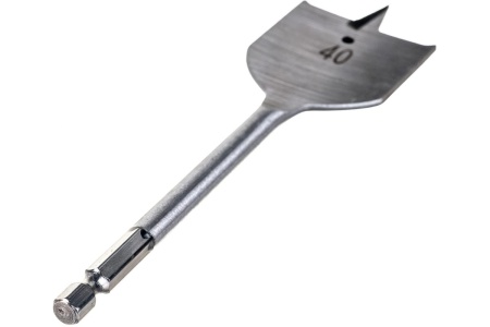 Сверло перовое по дереву (40х152 мм; HEX1/4) MATRIX 70432 Сверло перовое по дереву (40х152 мм; HEX1/4) MATRIX 70432