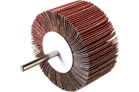 Круг веерный лепестковый (40х80 мм; Р120) Зубр 36604-120