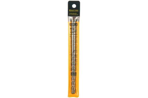 Бур Industrie Qualitat Zentro 4х4 (10х160 мм; SDS+) по бетону Kraftool 29310-160-10
