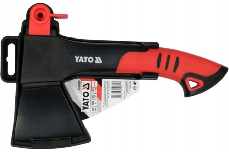 Плотницкий топор YATO 500 гр, 23 см, нейлоновая прорезиненная ручка YT-80070