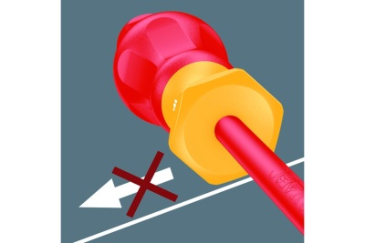Отвертка диэлектрическая Wera, VDE, PH 1х150 мм, WE-031602