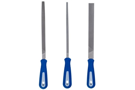 Набор напильников КОБАЛЬТ № 2, 150 мм, 3 шт. 247-729