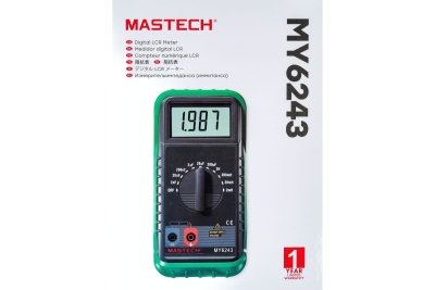 Цифровой мультиметр-измеритель емкости и индуктивности MASTECH MY6243 00-00000274