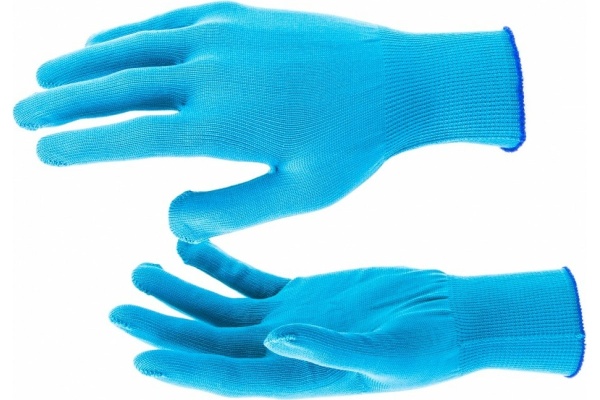 Перчатки Россия нейлон, ПВХ точка, 13 класс, цвет ультрамарин, XL 67846