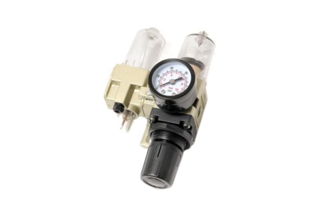 Блок подготовки воздуха мини 1/4" для пневмосистемы Forsage F-AC2010-02