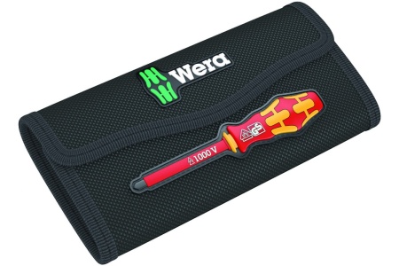 Набор отвёрток-насадок диэлектрических с рукояткой-держателем Wera, VDE, 7 предметов, WE-003470