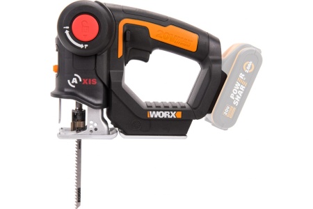 Аккумуляторный лобзик/сабельная пила WORX Axis WX550.9