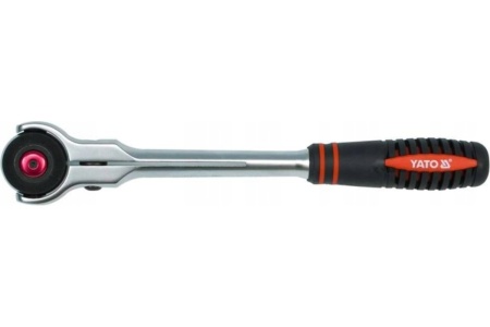 Трещотка с вращающейся головой YATO 1/2", 260мм, 72 зуба YT-0722