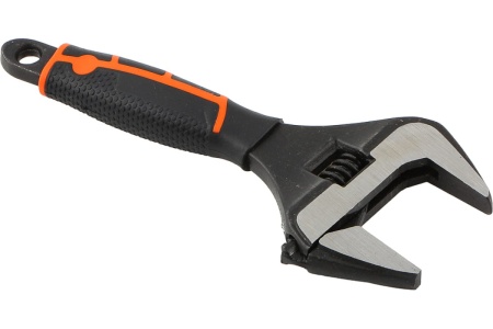 Разводной ключ ЕРМАК с удлиненными тонкими губками 250мм 655-087