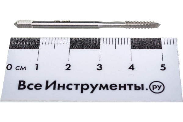 Машинно-ручной метчик, одинарный ЗУБР М3х0,5 4-28003-03-0.5_z01
