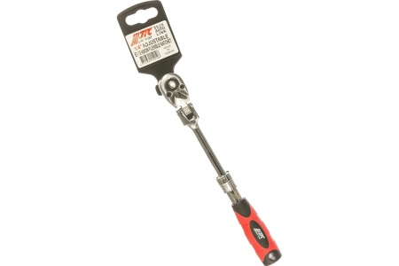 Шарнирный ключ-трещотка 1/4", 72 зуб, 175-225мм JTC-5028
