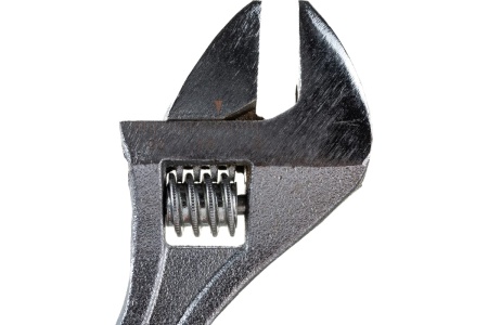 Разводной ключ LOM пластиковая рукоятка, 200 мм 1647016