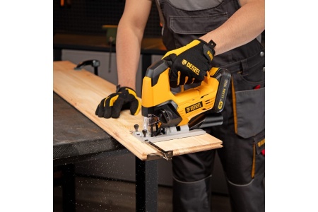 Аккумуляторный лобзик Denzel cj-80 18 В li-ion 27201