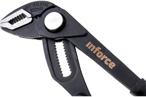 Переставные клещи с механизмом быстрой фиксации 250 мм Inforce 06-18-48