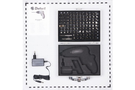 Аккумуляторная отвертка DEFORT DS-36-BLiK 98295696