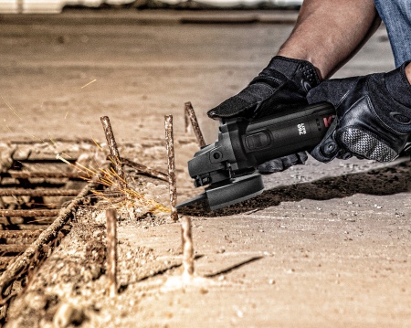 Угловая шлифмашина KRESS, KU701, 760 Вт, 115/125 мм. Картонная коробка