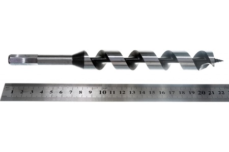 Сверло по дереву шнековое (22x230х155 мм; HEX11.7) MATRIX 70109