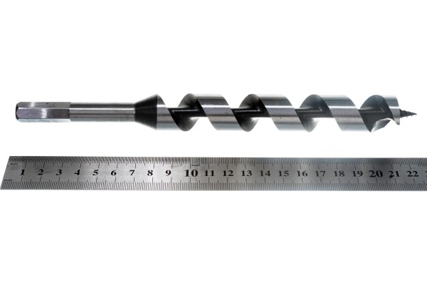 Сверло по дереву шнековое (22x230х155 мм; HEX11.7) MATRIX 70109