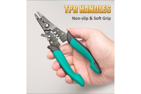 Клещи-кусачки для резки/зачистки/обжима проводов ProsKit CP-419 (аналог CP-415) С00040155