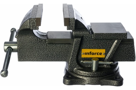 Поворотные слесарные тиски 100мм Inforce 05-23-01