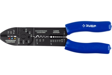 Многофункциональный стриппер ЗУБР ММ-30, 0.75 - 6 мм2 22668-23