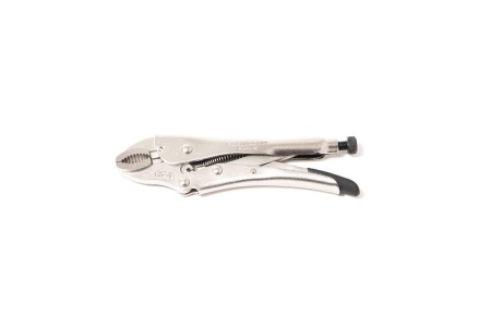 Гейферный зажим FORCEKRAFT овальные губки, Profi, 7"-175мм, в блистере 19964 FK-614175