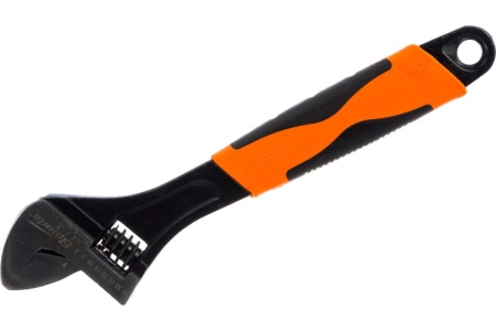 Разводной ключ SPARTA 300 мм, двухкомпонентная рукоятка 15544