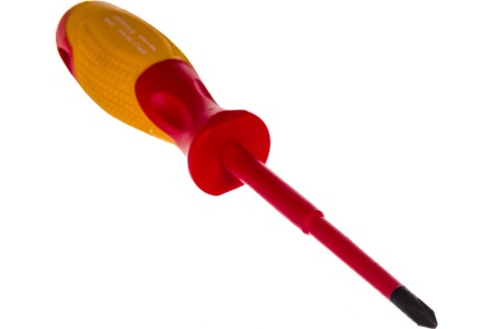 Диэлектрическая отвертка PH2х100мм, CrMo, до 1000В GROSS 12948