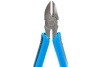 Боковые кусачки, сине-черные, 150мм Brigadier 21506