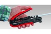 Обжимной инструмент для штекеров на коаксиальном кабеле KNIPEX KN-974020SB