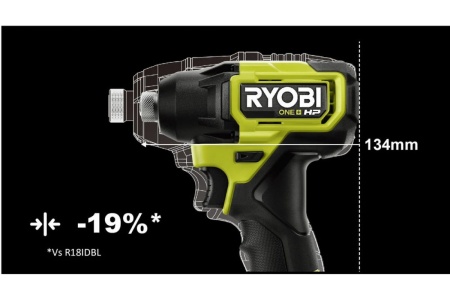 Бесщеточный импульсный винтоверт Ryobi ONE+ HP RID18C-0 5133004938 Бесщеточный импульсный винтоверт Ryobi ONE+ HP RID18C-0 5133004938
