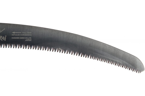 Пила с изогнутым полотном с переменным шагом в чехле, с поясным креплением SAMURAI GCW-330-LMH