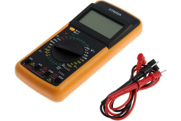 Мультиметр TUNDRA DT-9205А, ACV/DCV, ACA/DCA 1550212