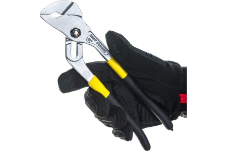 Переставные универсальные хромированные клещи 250мм ЭВРИКА ER-12125 Переставные универсальные хромированные клещи 250мм ЭВРИКА ER-12125