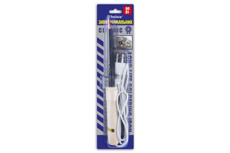 Паяльник Belsis 60 Вт, классическая деревянная ручка BSI0460