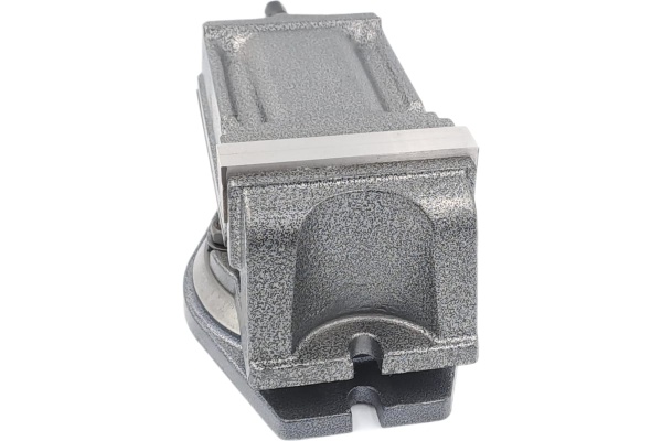 Тиски TORNERI станочные с закрытым винтом поворотные L губок 125 мм 041908