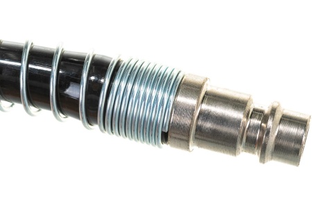 Шланг полиуретановый спиральный с быстросъемными соединениями 10 м Pegas pneumatic 4922