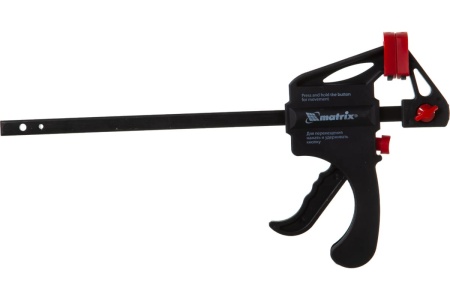 Струбцина MATRIX универсальная F-образная, 150x265х45 мм, пластмассовый корпус 20561 Струбцина MATRIX универсальная F-образная, 150x265х45 мм, пластмассовый корпус 20561