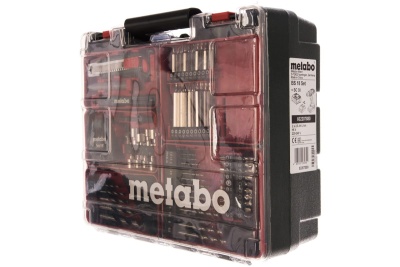Аккумуляторный винтоверт Metabo BS 18 с набором оснастки 602207880