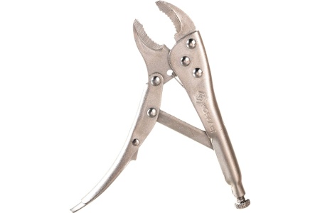 Зажимные клещи (полукруглые губки, 180 мм, подвес) КОБАЛЬТ 244-247