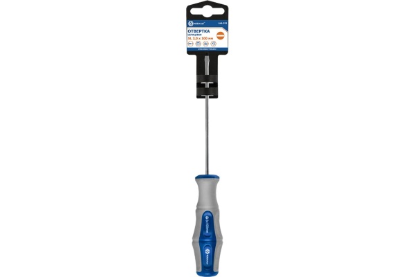 Отвёртка Ultra Grip SL 3 х 100 мм CR-V КОБАЛЬТ 646-232