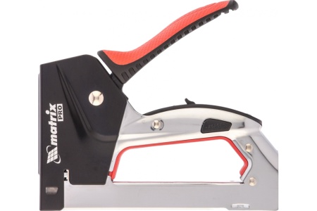 Мебельный стальной степлер MATRIX PRO быстрая загрузка тип скобы 53 4-14 мм 40917