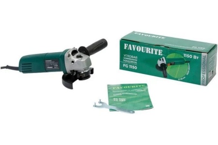 Угловая шлифмашина FAVOURITE Professional FG 1150