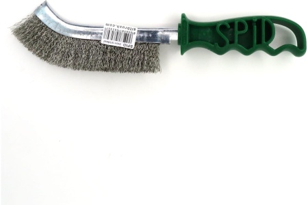 Ручная универсальная корщетка SIT 245x135, ворс гофрированная нержавеющая сталь 0,30 0011